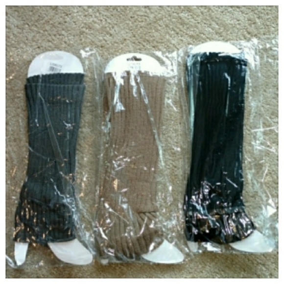 🔹Leg Warmers🔹 Black or Mocha/Tan - Picture 2 of 5